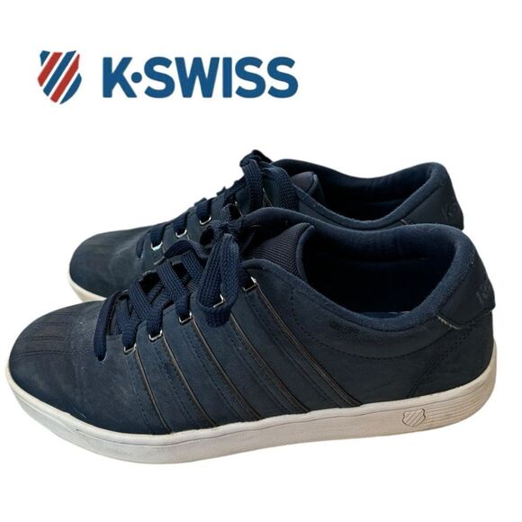 K-Swiss Court Pro II SP Mens Navy Lace-up Sneakers 11 - Picture 1 of 6